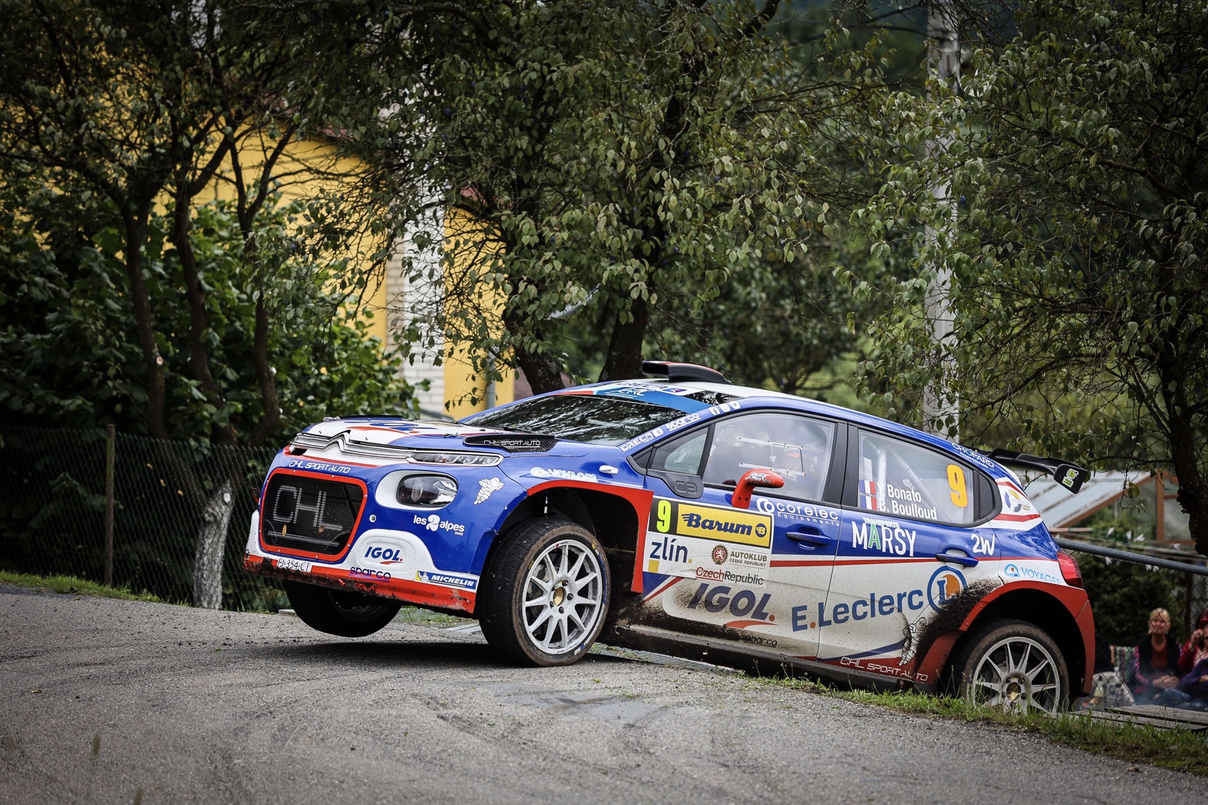 Yoann BONATO/Benjamin BOULLOUD, Citroen C3 Rally2, CHL Sport Auto