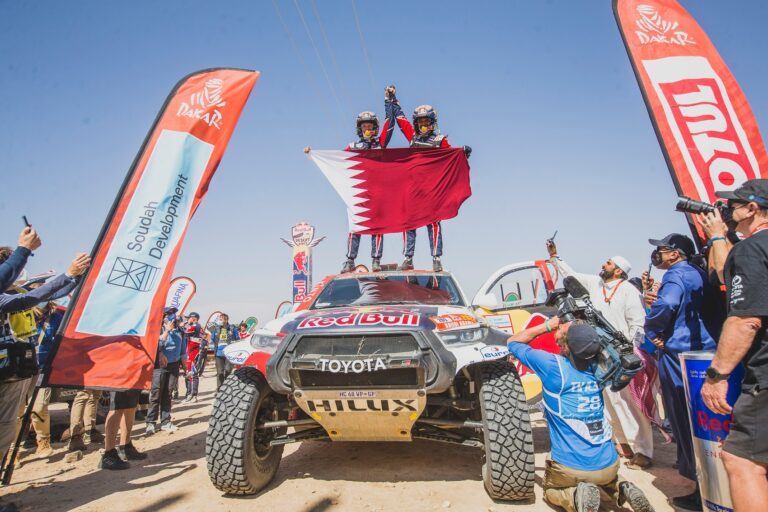 Nasser Al-Attiyah nyerte a Dakart