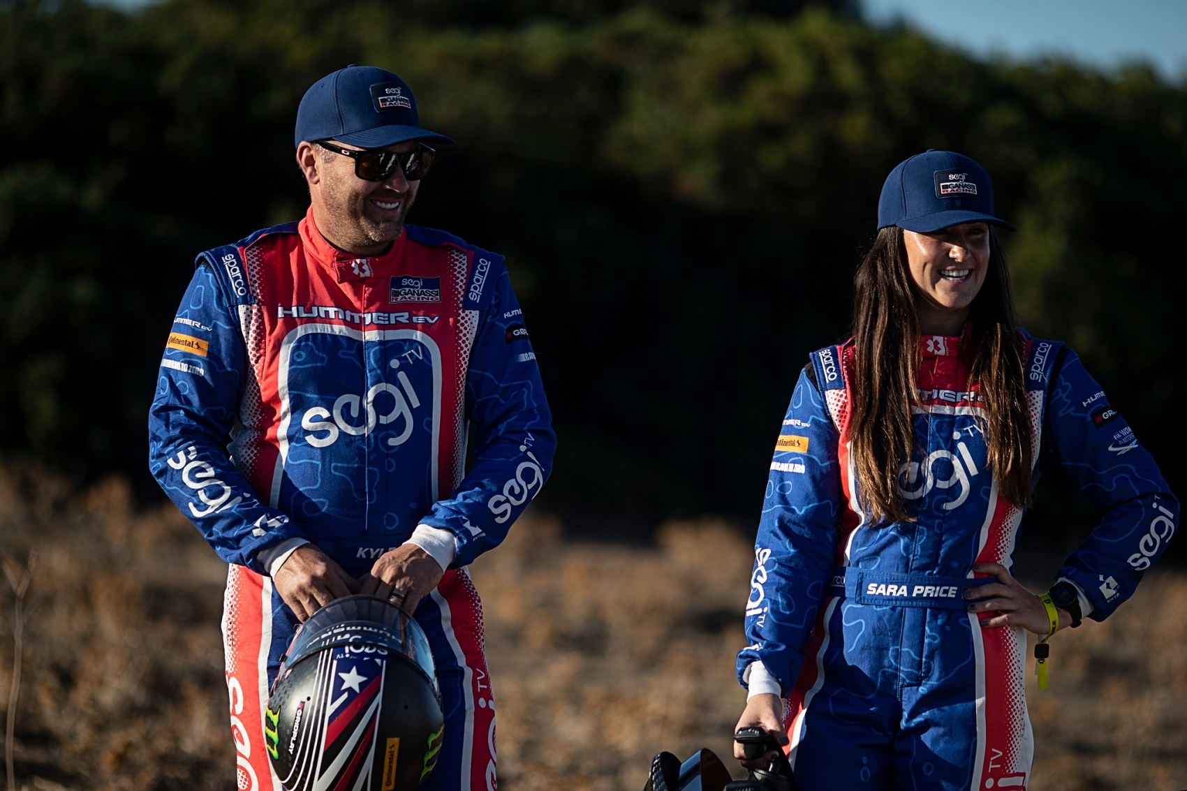Sara Price & Kyle Leduc, Chip Ganassi Racing, Extreme E, rallycafe.hu