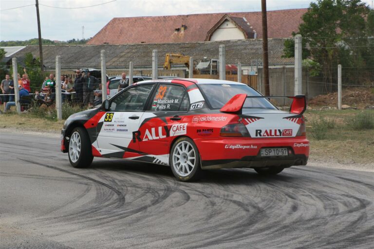 Just4Fun kategória a Magyar Rally Bajnoki futamokon