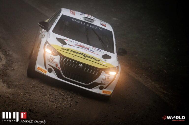 Bútor Robi toronymagasan vezet a Horvát Rally első napján