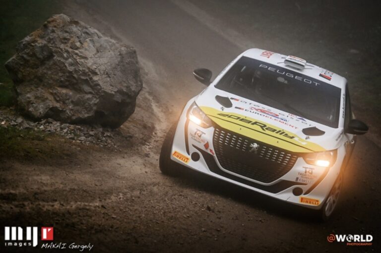 Bútor Robi vezet a Horvát Rallyn