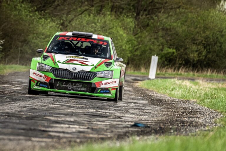Klausz Kristóf bérautóval, de indul a Dunakanyar Rallyn