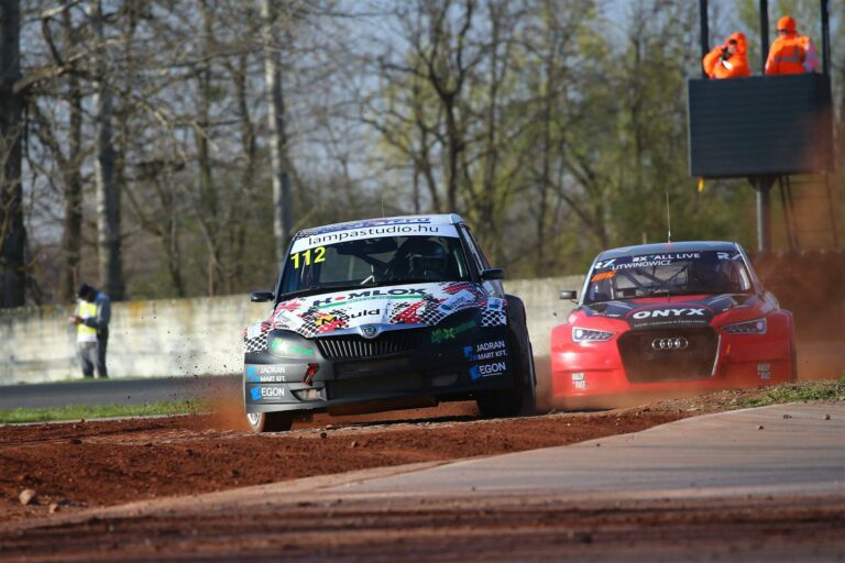 Répási Róbert kategóriát váltott a Rallycross Eb részvételért