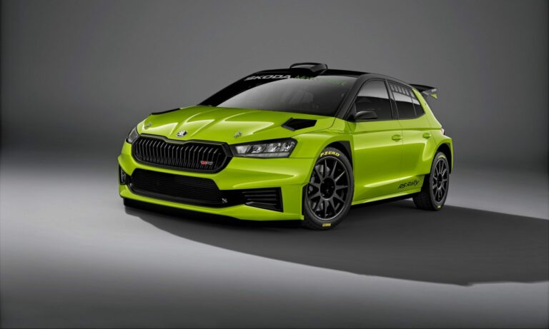 Itt az új Skoda Fabia RS Rally2! 