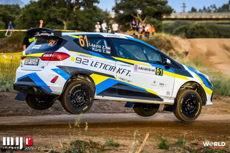 László Zoltán második lett Szardínián és a WRC3-ban is