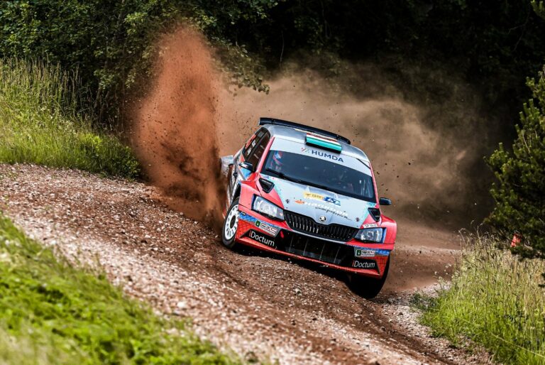 Csomós Mixi második idővel kezdett a Liepeja Rallyn