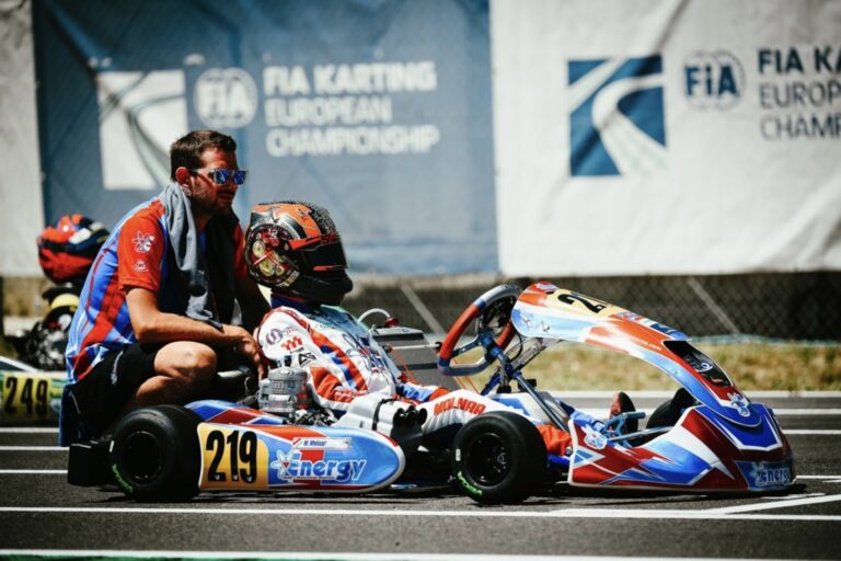 Molnár Martin harcos futammal zárta a gokart Európa-bajnokságot