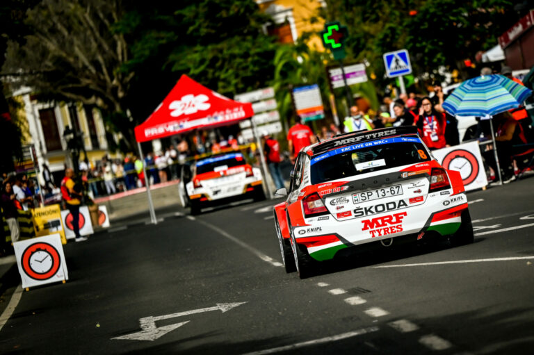 Négy magyar páros a Róma Rallyn 