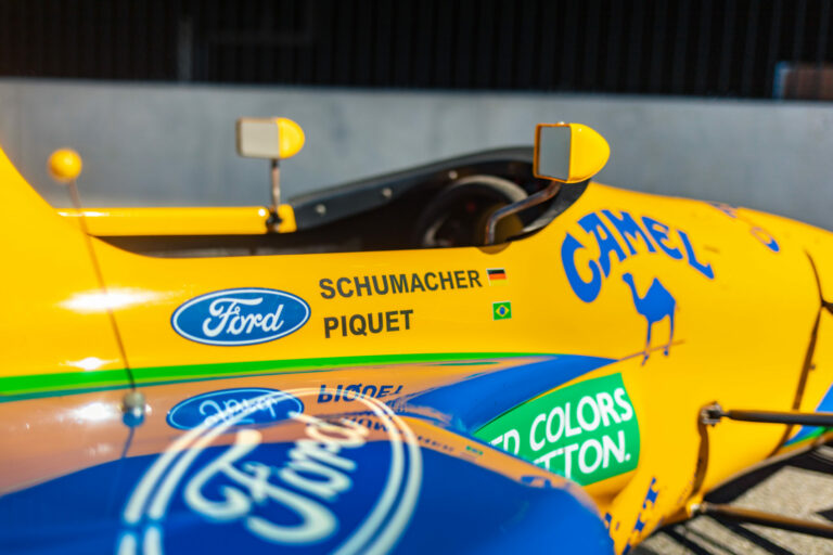 Ilyen autó nincs még egy: eladó Schumacher és Piquet Benettonja