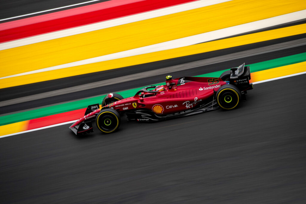 Carlos Sainz, Ferrari, Belga Nagydíj