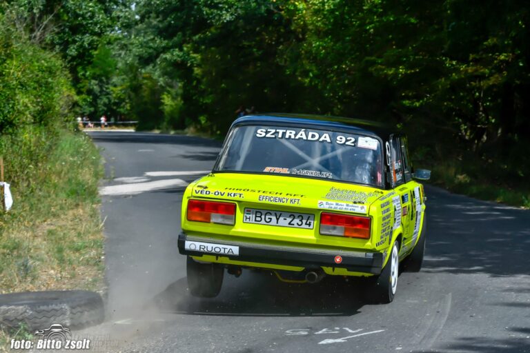 Zákányi 51 pontra növelte előnyét a Rally3-ban 