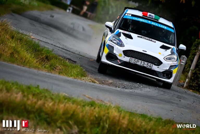 László Zoltán második lett Belgiumban és negyedik helyen áll a WRC3-ban 