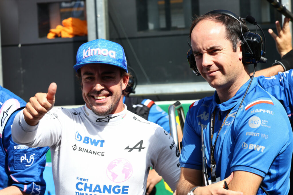 Fernando Alonso, Alpine, Belga Nagydíj