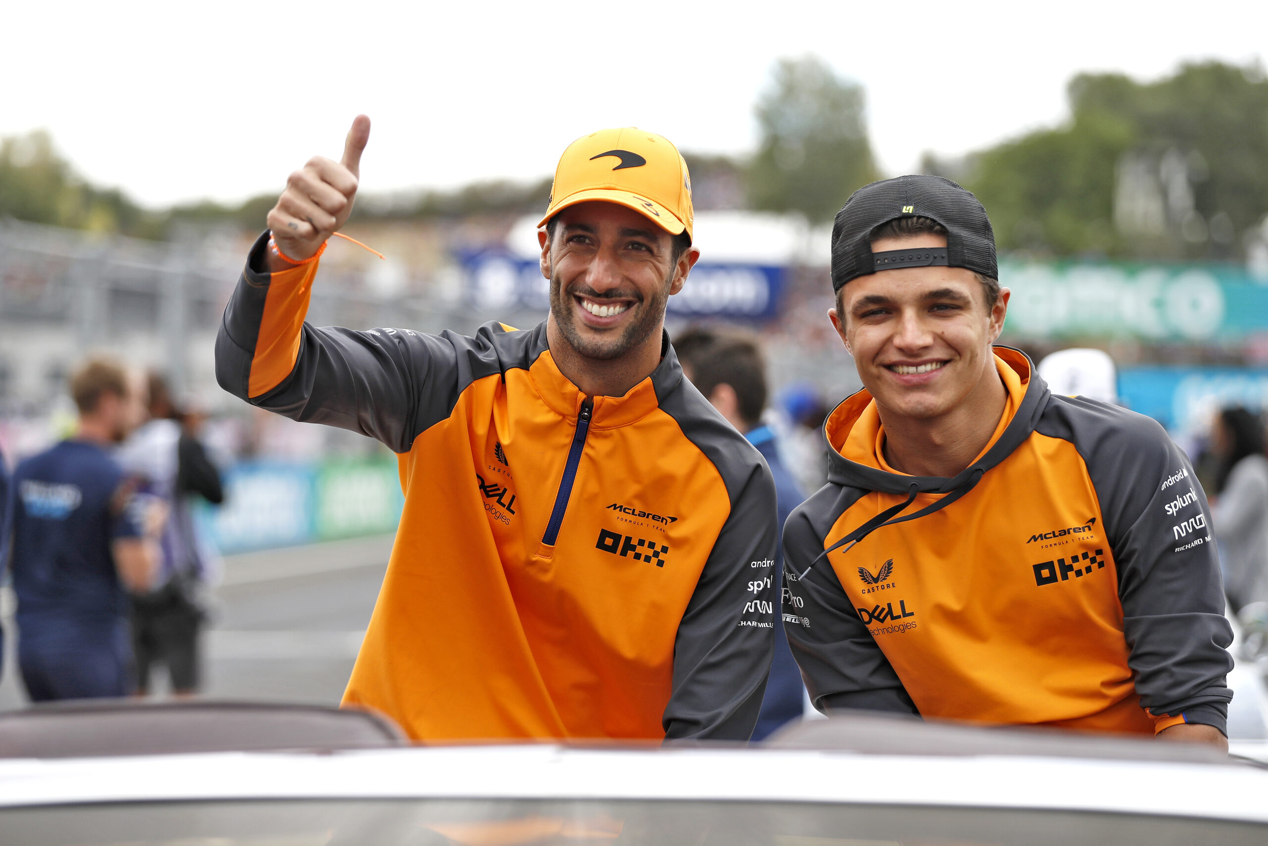 Daniel Ricciardo, Lando Norris, McLaren, Magyar Nagydíj