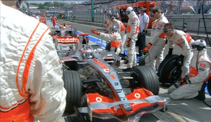 Fernando Alonso, Lewis Hamilton, McLaren, Magyar Nagydíj, 2007