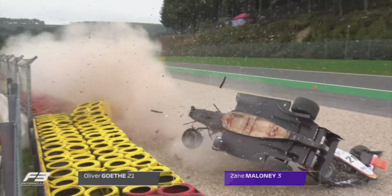 Újabb horrorbukás Spában, ismét életet menthetett a glória (videó)