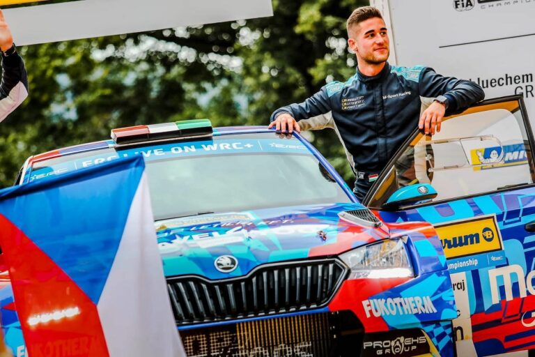 László Martin: első ERC futam, hetedik hely