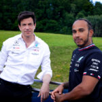 Toto Wolff, Lewis Hamilton, Mercedes AMG F1