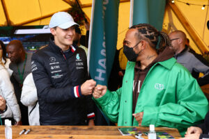 George Russell, Lewis Hamilton, Mercedes, Brit Nagydíj