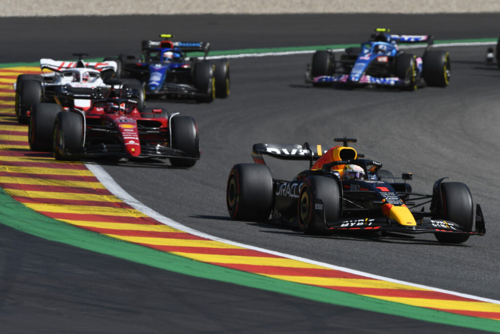 Max Verstappen, Red Bull, Charles Leclerc, Ferrari, Belga Nagydíj