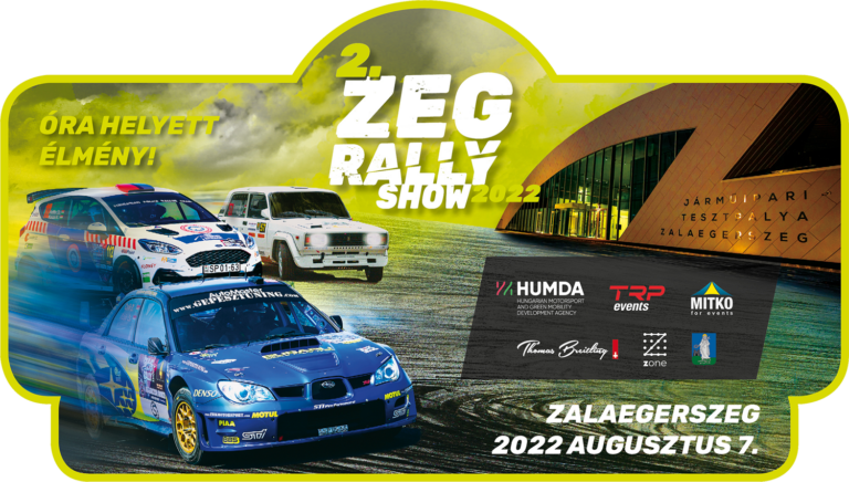 Itt a II. ZEG Rally Show nevezési listája – két WRC lesz a mezőnyben
