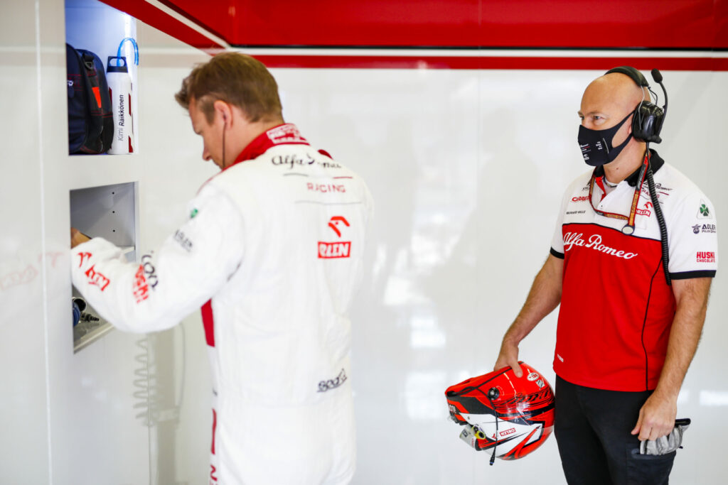 Kimi Räikkönen, Mark Arnall, Alfa Romeo