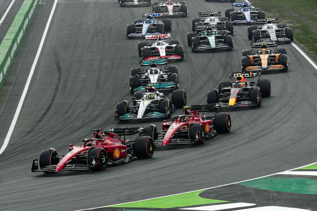 Scuderia Ferrari, Carlos Sainz, Charles Leclerc, Holland Nagydíj, rajt