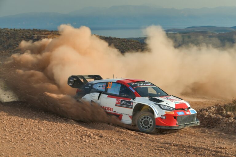 Evans autója egyszerűen erejét vesztette 