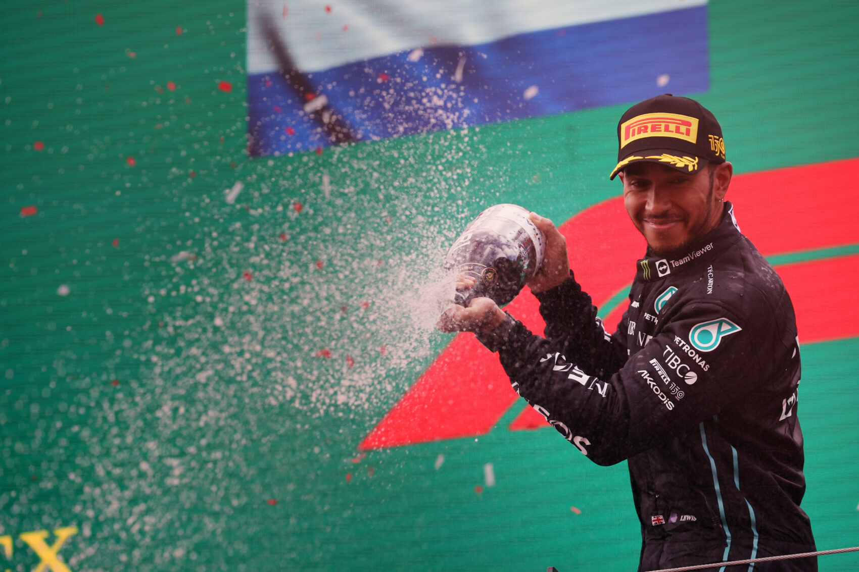 Lewis Hamilton, Mercedes, Osztrák Nagydíj
