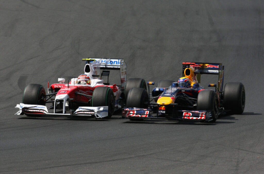 Timo Glock, Toyota, Mark Webber, Red Bull, Magyar Nagydíj, 2009