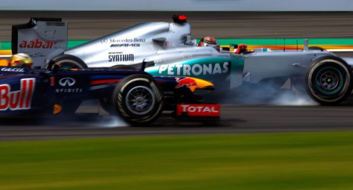 Sebastian Vettel, Red Bull, Michael Schumacher, Mercedes, 2012