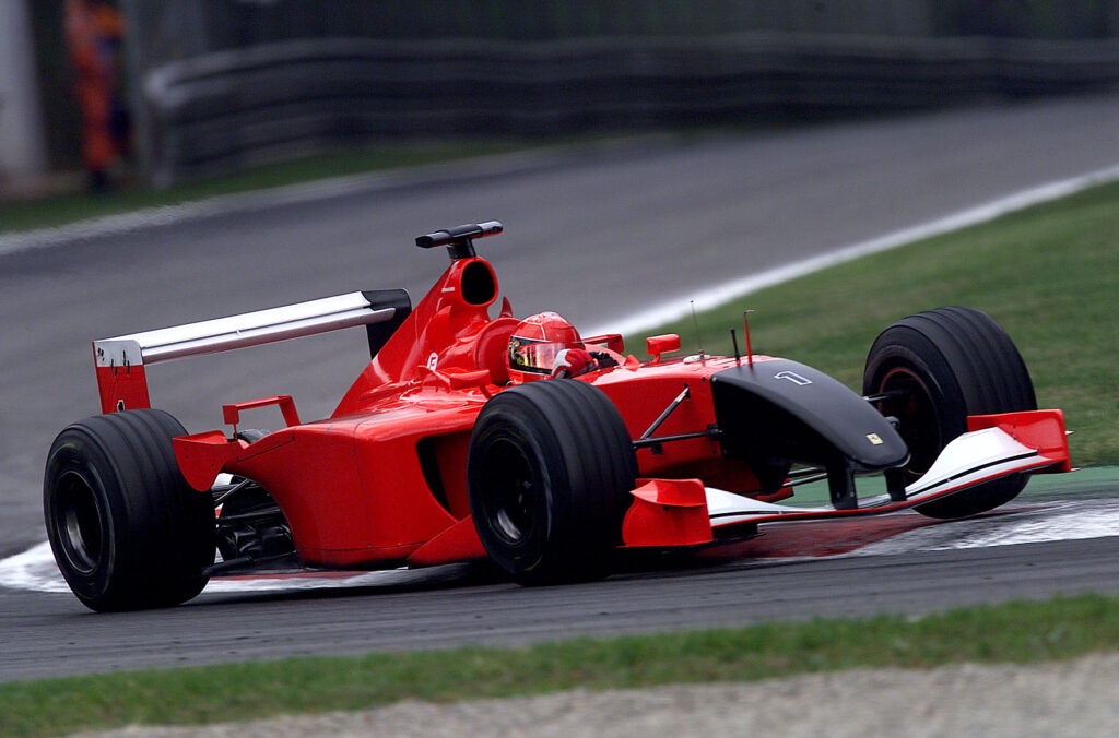 Michael Schumacher, Ferrari, Olasz Nagydíj, 2001