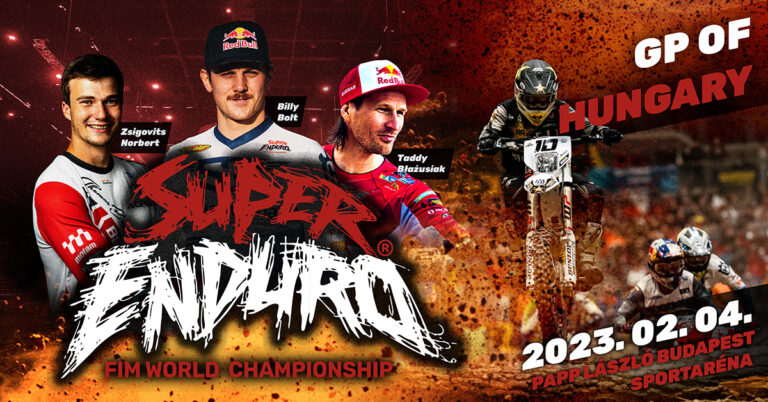 Februárban Budapestre jönnek a SuperEnduro GP motoros sztárjai, indul a jegyértékesítés