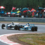 Damon Hill, Williams, Michael Schumacher, Benetton, Belga Nagydíj, 1995