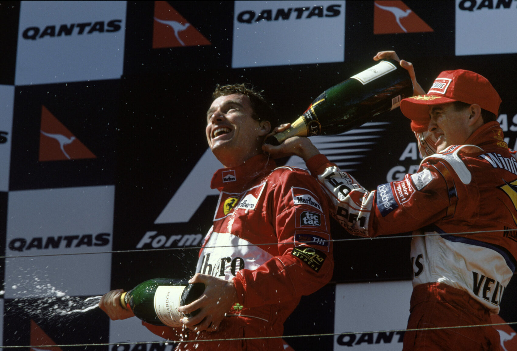 Eddie Irvine, Ferrari, Ralf Schumacher, Williams, 1999, Ausztrál Nagydíj