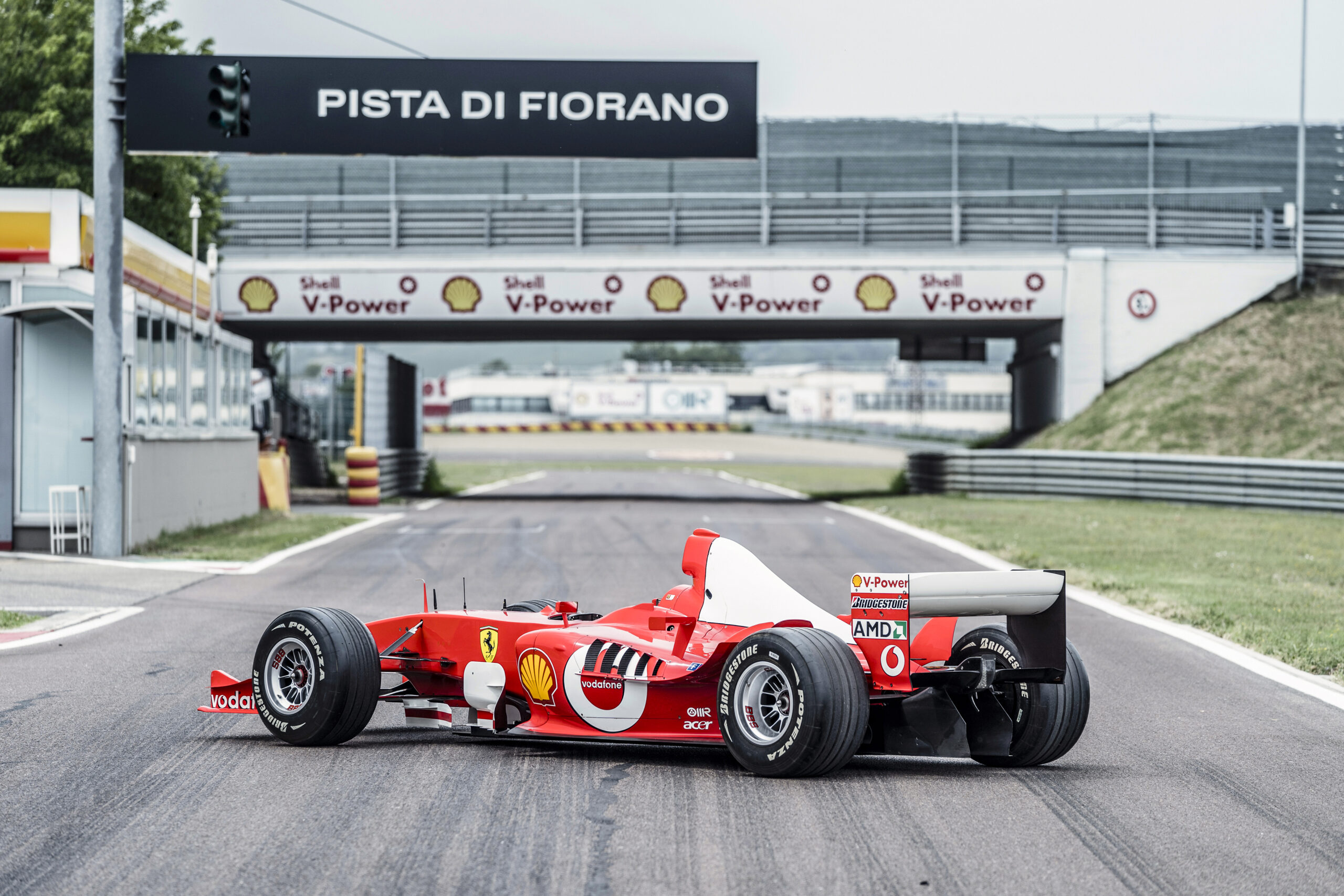 Ferrari F2003-GA, Fiorano