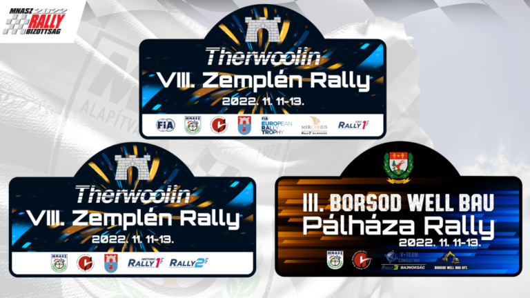 Zemplén Rally 2022 – Versenykiírás