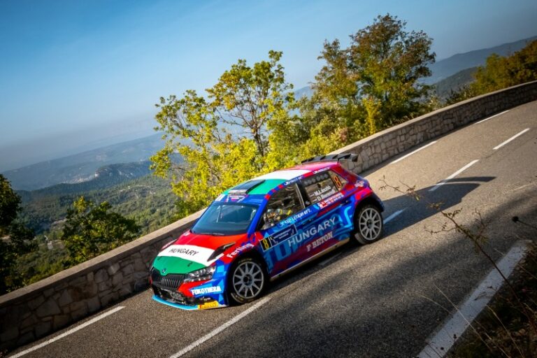 László Martinnak sikerült az előzés 