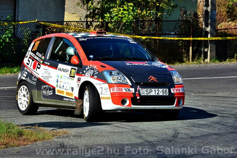 Kocsis Imre megszilárdította helyét a bajnokságban az Ózd Rally után 