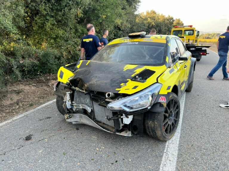 Nil Solans súlyos sérülést szenvedett a Spanyol Rally előtt (videó)