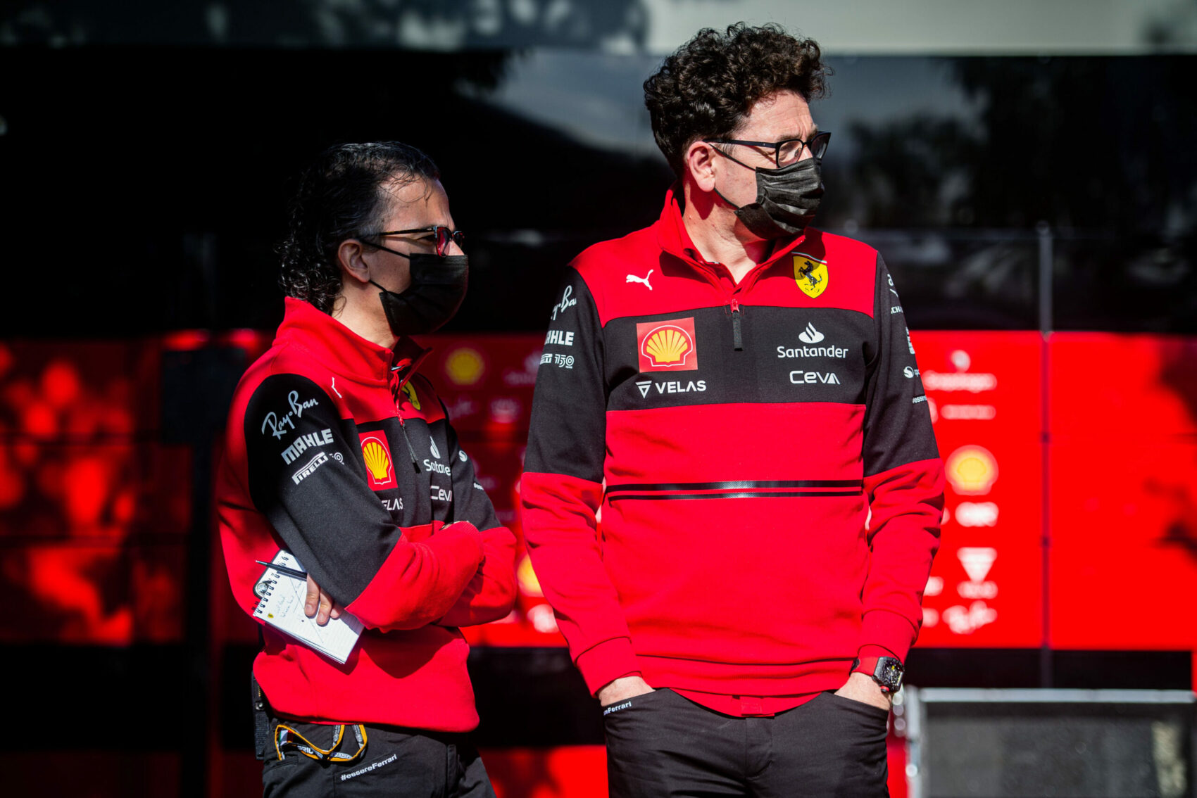 Laurent Mekies, Mattia Binotto, Scuderia Ferrari