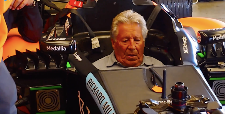 A 82 éves Andretti felkészült az F1-es tesztre (videó)