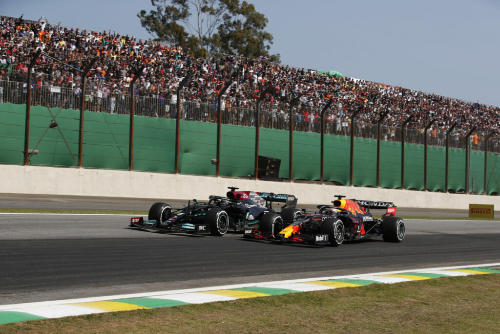 Lewis Hamilton, Mercedes, Max Verstappen, Red Bull, Sao Pauló-i Nagydíj