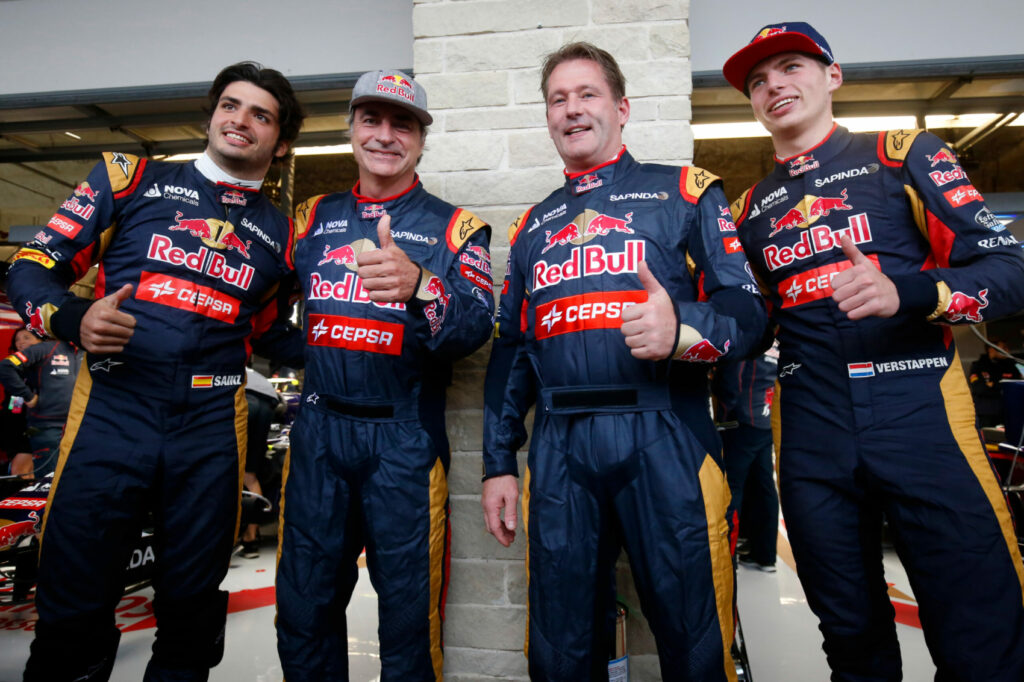 Carlos Sainz, Carlos Sainz Sr., Jos Verstappen, Max Verstappen