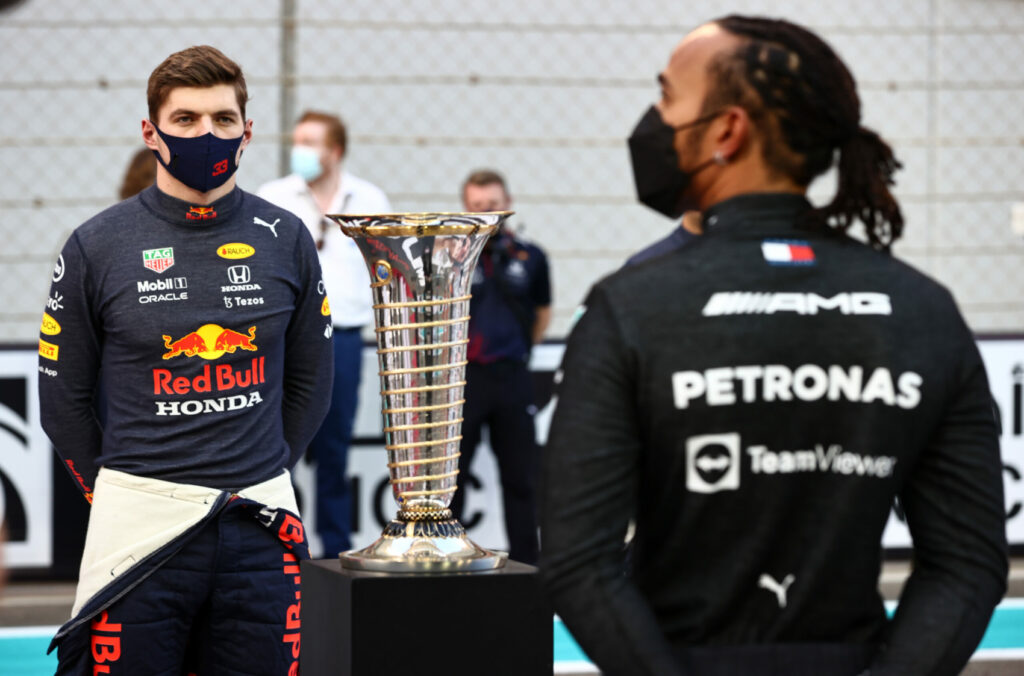 Max Verstappen, Red Bull, Lewis Hamilton, Mercedes, Abu-dzabi Nagydíj 2021
