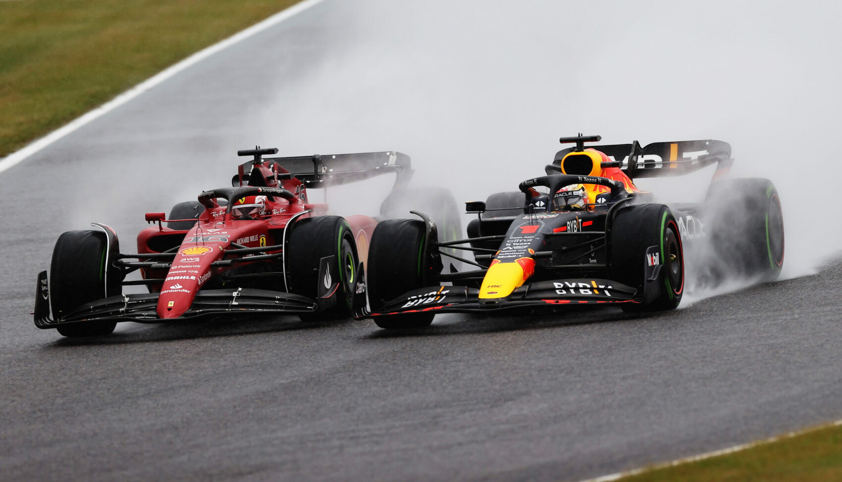 Max Verstappen, Red Bull, Charles Leclerc, Scuderia Ferrari, Japán Nagydíj