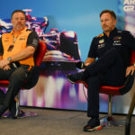 Christian Horner, Red Bull, Zak Brown, McLaren, USA Nagydíj