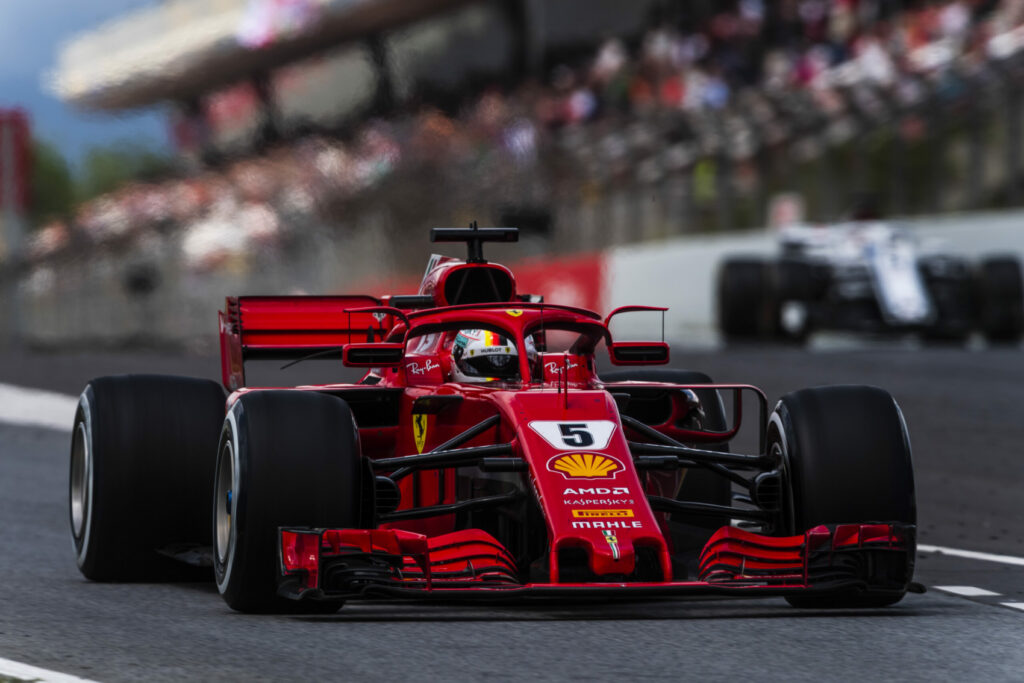 Sebastian Vettel, Ferrari, Spanyol Nagydíj, 2018
