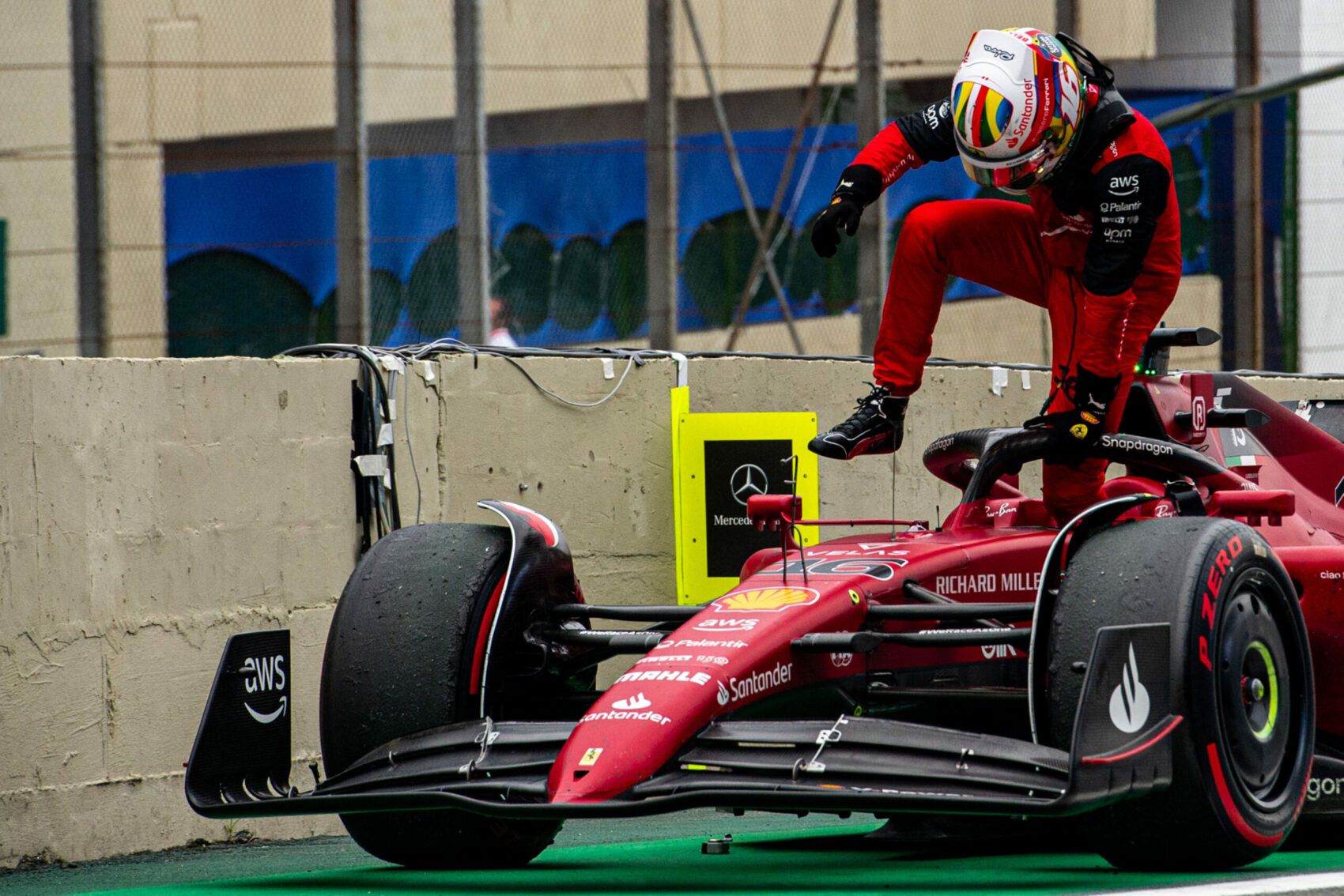 Charles Leclerc, Ferrari, Brazil Nagydíj